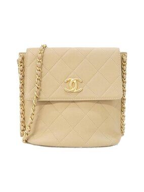 Chanel Shoulder Bag Beige